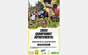 Départementaux Cross Saint Calais