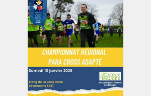 Championnat régional de cross sport adapté